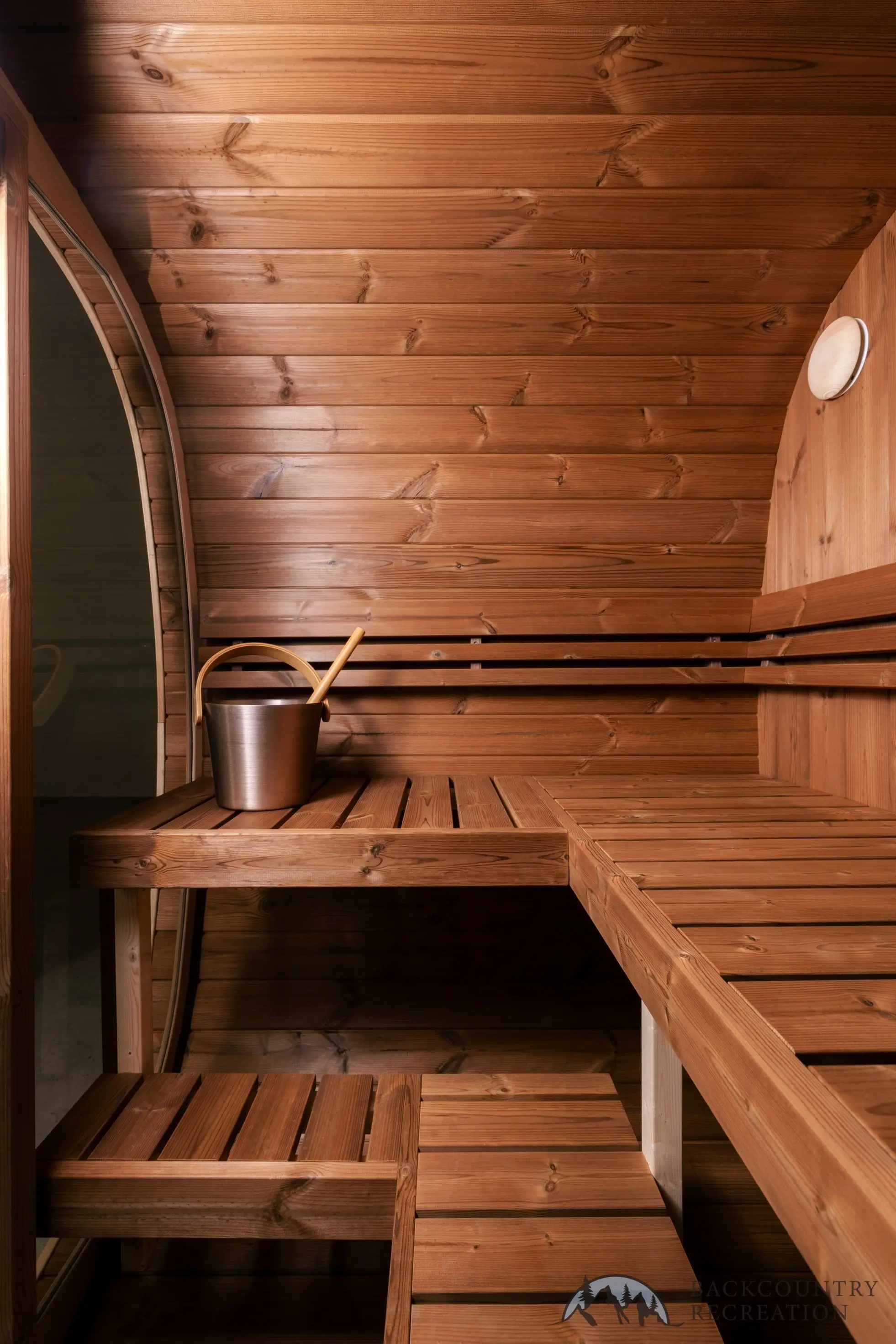 Valhalla Mini - Modern Outdoor Sauna - Image 4